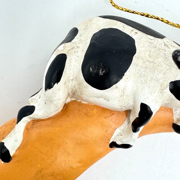 Kurt Adler Hey Diddle Diddle Storybook Ornament Vintage 1995 Cat Fiddle Moon Cow - Picture 12 of 13